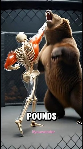 Human vs. Grizzly Bear: Can You Win? #shorts