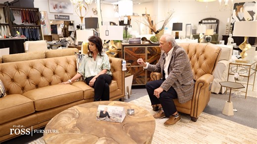 Style. Comfort. Craftsmanship! At Ross Furniture, we’re proud to carry top-of-the-line Smith Brothers furniture — and this Chesterfield sofa is a perfect example. It’s so comfortable you’ll never want to get up! Available in both rich leather and plush fabric, including this stunning green velvet — one of the hottest home trends right now. Want something uniquely yours? You can even customize your fabric color to match your space perfectly. Stop in and check it out today — you’ll fall in love th