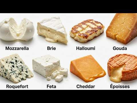 All Popular Cheese Types Explained