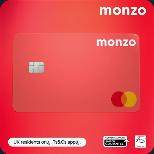 Spend, save and manage your money, all in one place. UK residents, Ts&Cs apply. | Monzo