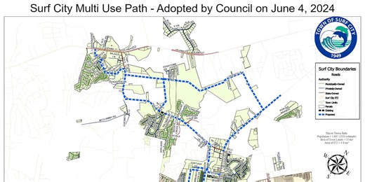 New multi-use path to improve safety, connect communities in Surf City