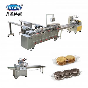 [Hot Item] Automatic Biscuit Creaming Machine with Package Machine