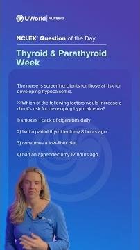 UWorld NCLEX® Question of the day