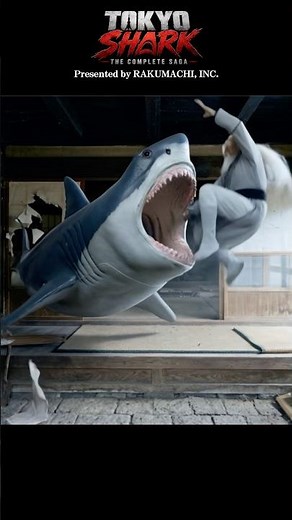 Abandoned House Shark vs. Kung Fu Master