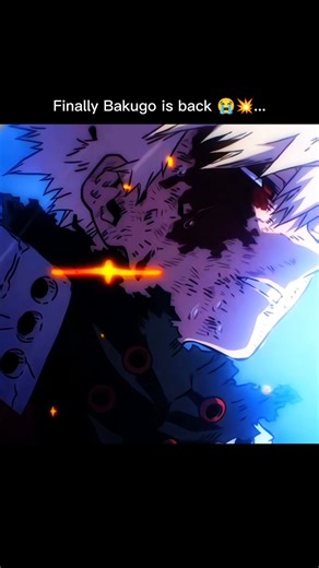 Bakugou returns😭✨🔥|#mha|#myheroacademia