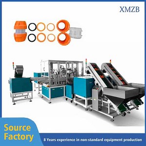 [Hot Item] Custom Tube Coupling Assembly Machine New Condition PLC Core Manufacturing Plant Pipe Fitting Connector Assembly Machine