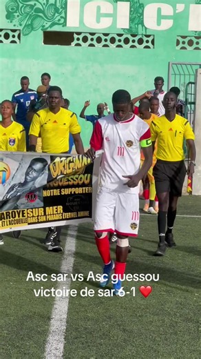Asc Sar vs Asc Guessou résultat 6-1 – victoire de Sar
