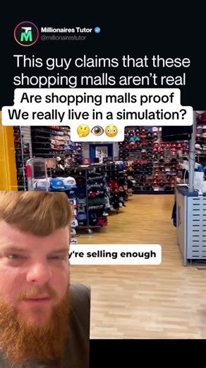 943K views · 8.6K reactions | Malls are proof we live in a matrix? #matrix #mall #shop #scary #simulation #theory #eerie | itsweirdtime | Facebook