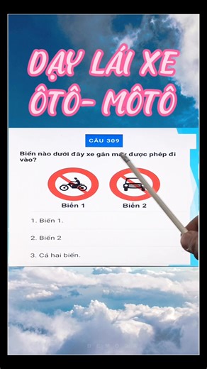 Hướng dẫn 600 câu lý thuyết | Học Lái Xe B1