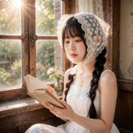 White Lace Bonnet Hat, Vintage Cottagecore Bonnet - Etsy