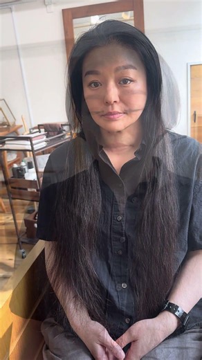 [衝撃]60cmカット！ヘアドネーションをしてハンサムショートに大変身✂️ #ヘアドネーション #ハンサムショート #ショートヘア #ショートカット #大人ショート #髪型チェンジ #Homely