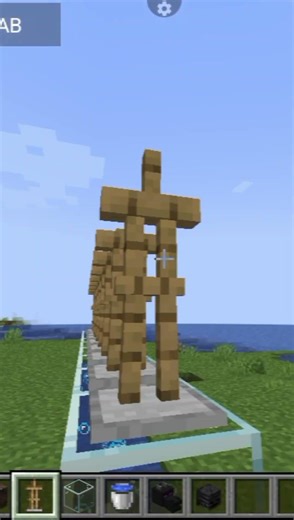 Minecraft Structure in Minecraft #minecraft #short