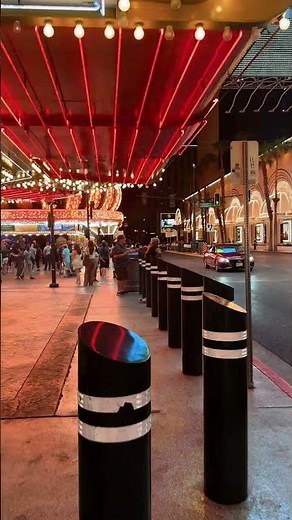 Las Vegas Night Walk: Fremont Street Experience & Neon Lights#FremontStreet #DowntownLasVegas
