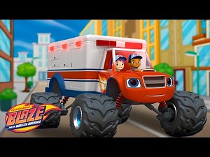 Ambulance Blaze's BEST Rescues & Missions! 🚑 w/ AJ & Gabby | Blaze and the Monster Machines