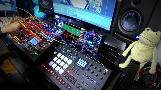 模块合成器 Rytm鼓机 | 即兴Dark Techno