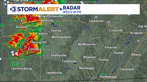 17K views · 70 reactions | 6:45 PM ET: We're still quiet locally, but a confirmed tornado near Columbia, TN is moving towards Murfreesboro, TN right now. Along with the tornado, large hail is also a huge problem with this storm. If you have any friends or family at MTSU, give them heads up! | Local 3 Weather | Facebook