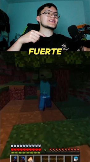 EL ZOMBIE MAS FUERTE DE MINECRAFT ! | #shorts #minecraft #minecraftbedrock #minecraftjava