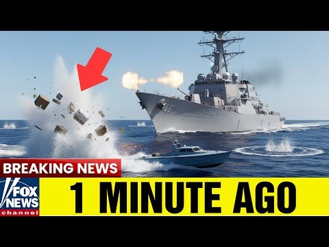 $13M Drug Ship Runs Straight Into a U.S. Navy Destroyer — Then THIS Happened...