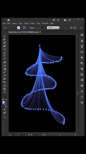 Prodesign on Instagram: "Special effect in Adobe Illustrator Follow for more @the_prodesign #design #graphicdesign #adobe #adobeillustrator #illustration #DesignInspiration"