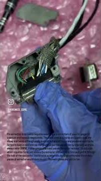 How to extract a pin from a connector ? #787 #avionics #boeing #airplane #aircraft #aviation