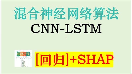 5、基于cnn-lstm回归预测代码高质量讲解（含shap值分析）
