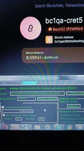 Bitcoin Flasher | Flash BTC software #btcflash #bitcoin #bitcoinflash #flashbitcoin #flashbtc