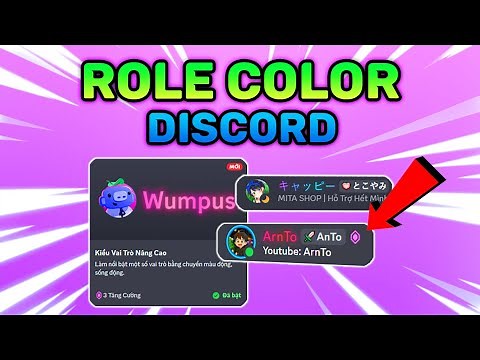 INSTRUCTIONS FOR SETTING UP SUPER BEAUTIFUL ROLE COLORS IN DISCORD (GRADIENT COLOR ROLE DISCORD)