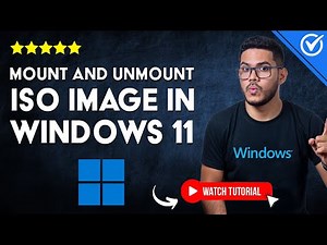 How to MOUNT and UNMOUNT an ISO Image in Windows 11 🖼️ No Third-Party Apps Needed 🖼️
