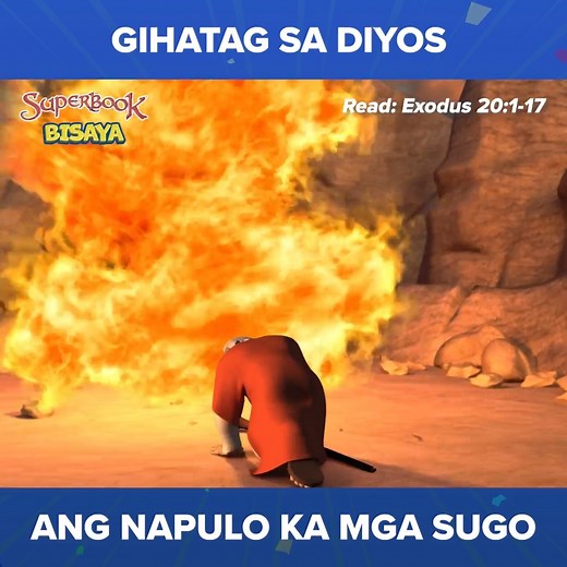 10K views · 698 reactions | God gave us the Ten Commandments to help us live right! 懶  You can watch the full Superbook Bisaya episode, 혼홣활 홉홖홥홪홡홤 홠홖 홎홪활홤 홨홖 혿홞홮홤홨 (홏홝홚 홏홚홣 혾홤홢홢홖홣홙홢홚홣황홨), on the Batang Superbook YouTube channel tonight at 6PM! ➡️ https://bit.ly/3P05xpe | Batang Superbook | Facebook