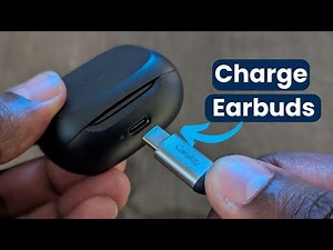 How to charge earbuds