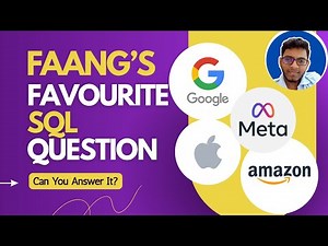 FAANG SQL Interview Question | Advanced SQL Interview Question [Can You Solve It!]