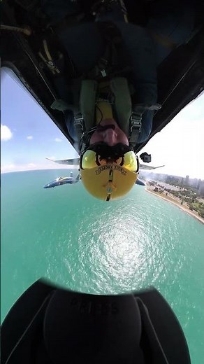 Upside Down Over Chicago: Jaw-Dropping Blue Angels Cockpit Footage