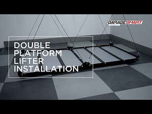 Double Platform Lifter Installation - Garage Smart Platform Lifter