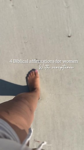 4 biblical affirmations for women #christiantiktok #biblicalaffirmations #christianlatina #christianmomsoftiktok #momlife #womanhood