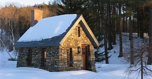 Beautiful Home Inspired by Thoreau’s Cabin – Built from Stone - Walden Labs