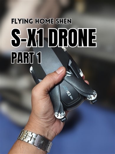 Part 1 | Unboxing and partial tutorials for S-X1 Drone. Naka brushless motor na at 3-axis gimbal pa. #drone #sx1 #viral #fyp #fyppppppppppppppppppppppp