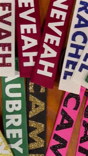 Pom Pom Tags - Set of 2 - Cheer - Cheerleader - Name - Personalized - Team Gift Cheer Camp Pom Tags Tie Ribbon Tiktok - Etsy