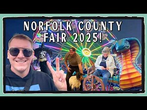 🎡 NORFOLK COUNTY FAIR 2025: Rides, Food, and Farm Animals at My Hometown Fair