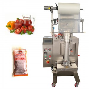 [Hot Item] Automatic Sachet Packaging Machine 100ml 200ml Sauce Ketchup Packing Machine
