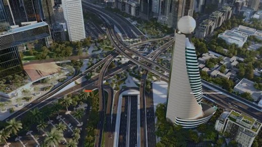 ‏#RTA opens two new bridges today as part of the Trade Centre Roundabout Development Project, ahead of the scheduled date in mid-January. They will enhance traffic flow from 2nd December Street towards Sheikh Rashid Road and Al Majlis Street and reduce journey time from 2nd December Street to Al Majlis Street, Al Mustaqbal Street, and Zabeel Palace Street from 10 minutes to just 2 minutes, besides easing traffic density at the Trade Centre Roundabout. | RTA Dubai