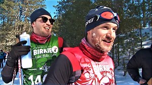 Two Minnesota skiers complete entire Birkebeiner on one pair of skis