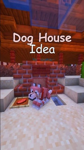 How to make a Dog House in Minecraft Tutorial! #minecraft