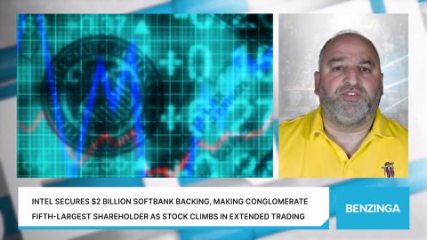 Intel Secures $2 Billion SoftBank Backing, Making Conglomerate Fifth-Largest Shareholder As Stock Climbs In Extended Trading