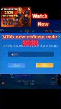mlbb new redeem code || #viral #mlbb #redeecode #shorts