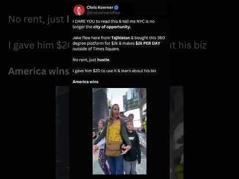 I love NYC #sidehustleideas #NYC #immigrants #businesshustle #businessideas