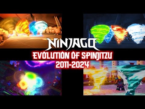 Lego Ninjago Evolution of Spnjitzu (2011-2024)