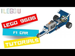 LEGO 9686 F1 CAR Building Instructions - F1 CAR TUTORIALS