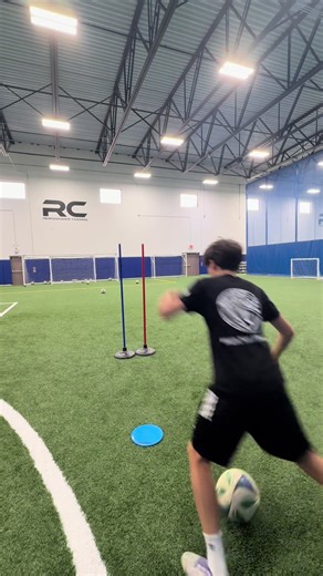 Creating Space for a Tidy Finish in Soccer Training