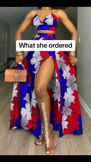 Kitenge Fashion Designs: What She Ordered vs. What She Received