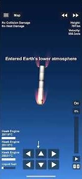 Starship IFT 5 B12 landing burn and catch